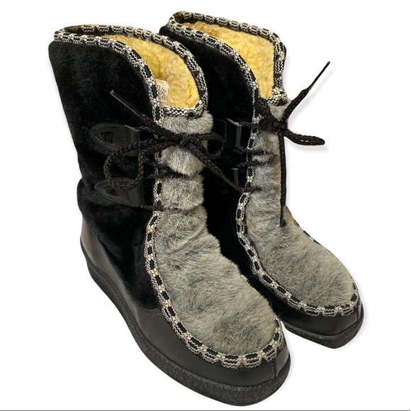 Vintage Snowland Cozy Boots size 6 - Picture 2 of 7